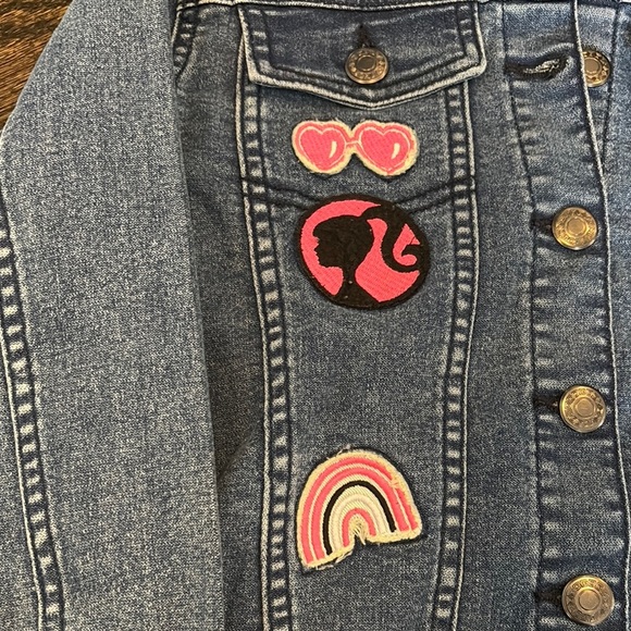 NWT Barbie Blue Denim Jacket for Kids (size 10) - Picture 2 of 8